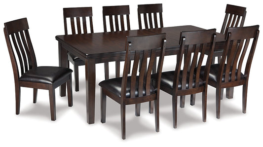 Haddigan Dining Table and 8 Chairs at Towne & Country Furniture (AL) furniture, home furniture, home decor, sofa, bedding