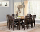 Haddigan Dining Table and 8 Chairs at Towne & Country Furniture (AL) furniture, home furniture, home decor, sofa, bedding