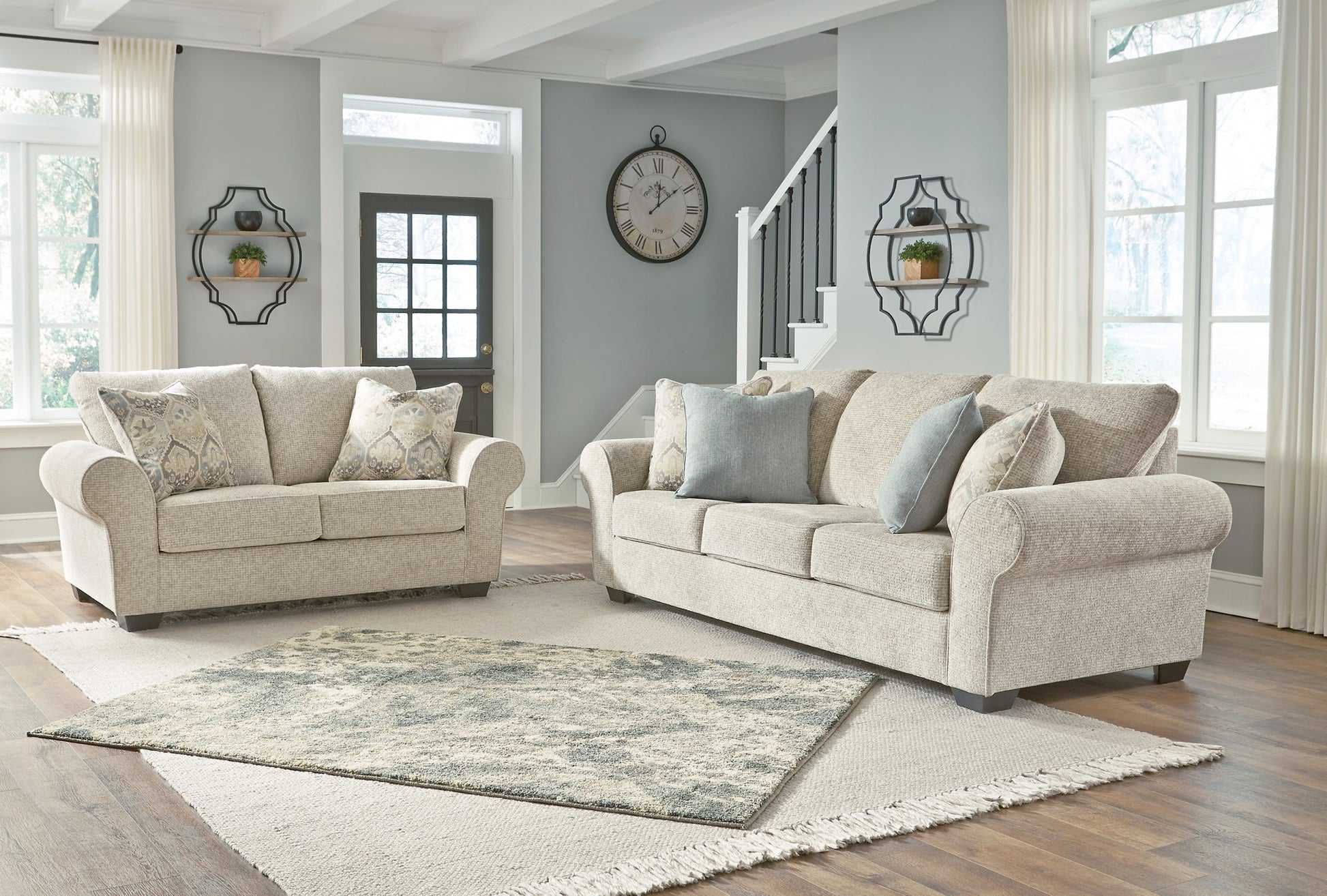 Haisley Sofa and Loveseat at Towne & Country Furniture (AL) furniture, home furniture, home decor, sofa, bedding