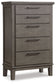 Hallanden Five Drawer Chest at Towne & Country Furniture (AL) furniture, home furniture, home decor, sofa, bedding