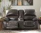 Hallstrung PWR REC Loveseat/CON/ADJ HDRST at Towne & Country Furniture (AL) furniture, home furniture, home decor, sofa, bedding