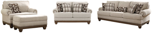 Harleson Sofa, Loveseat, Chair and Ottoman at Towne & Country Furniture (AL) furniture, home furniture, home decor, sofa, bedding