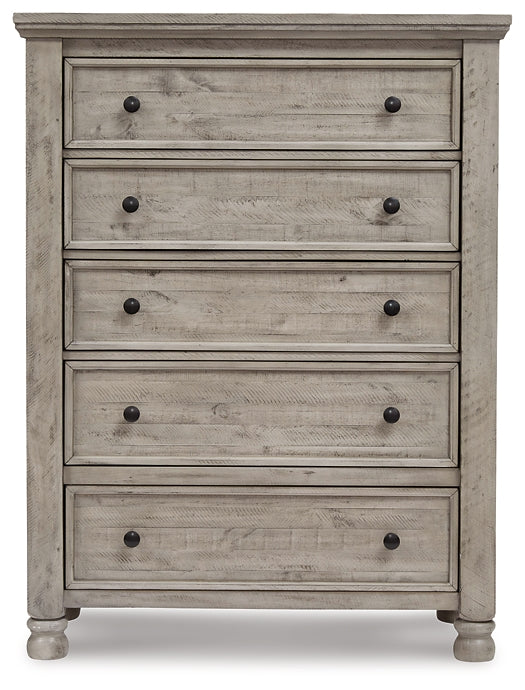 Harrastone Five Drawer Chest at Towne & Country Furniture (AL) furniture, home furniture, home decor, sofa, bedding