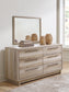 Hasbrick Dresser and Mirror at Towne & Country Furniture (AL) furniture, home furniture, home decor, sofa, bedding