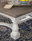 Havalance Coffee Table with 1 End Table at Towne & Country Furniture (AL) furniture, home furniture, home decor, sofa, bedding
