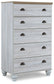 Haven Bay Five Drawer Chest at Towne & Country Furniture (AL) furniture, home furniture, home decor, sofa, bedding