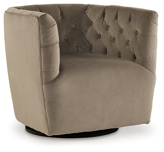 Hayesler Swivel Accent Chair at Towne & Country Furniture (AL) furniture, home furniture, home decor, sofa, bedding