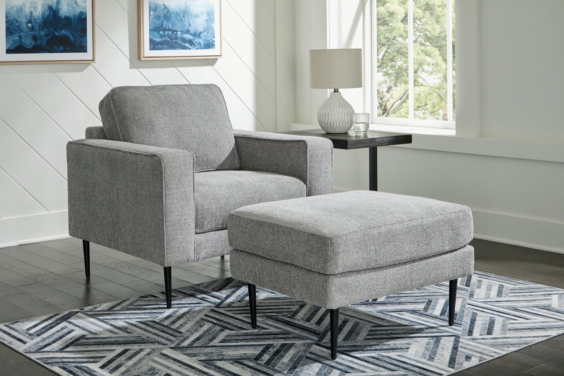 Hazela Chair and Ottoman at Towne & Country Furniture (AL) furniture, home furniture, home decor, sofa, bedding