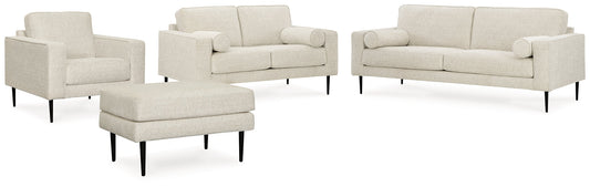 Hazela Sofa, Loveseat, Chair and Ottoman at Towne & Country Furniture (AL) furniture, home furniture, home decor, sofa, bedding