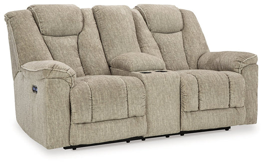 Hindmarsh PWR REC Loveseat/CON/ADJ HDRST at Towne & Country Furniture (AL) furniture, home furniture, home decor, sofa, bedding