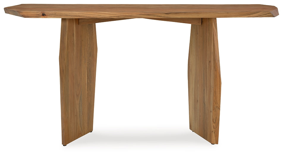 Holward Console Sofa Table at Towne & Country Furniture (AL) furniture, home furniture, home decor, sofa, bedding