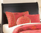 Huey Vineyard Twin Sleigh Headboard with Mirrored Dresser at Towne & Country Furniture (AL) furniture, home furniture, home decor, sofa, bedding