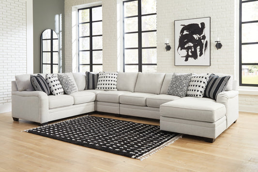Huntsworth 5-Piece Sectional with Chaise at Towne & Country Furniture (AL) furniture, home furniture, home decor, sofa, bedding