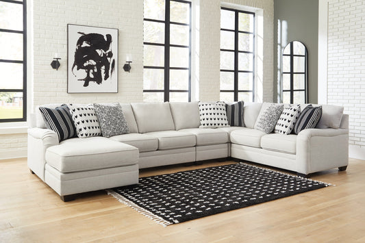 Huntsworth 5-Piece Sectional with Chaise at Towne & Country Furniture (AL) furniture, home furniture, home decor, sofa, bedding