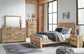 Hyanna Full Panel Bed with Mirrored Dresser, Chest and 2 Nightstands at Towne & Country Furniture (AL) furniture, home furniture, home decor, sofa, bedding
