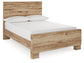 Hyanna Full Panel Bed with Mirrored Dresser, Chest and Nightstand at Towne & Country Furniture (AL) furniture, home furniture, home decor, sofa, bedding