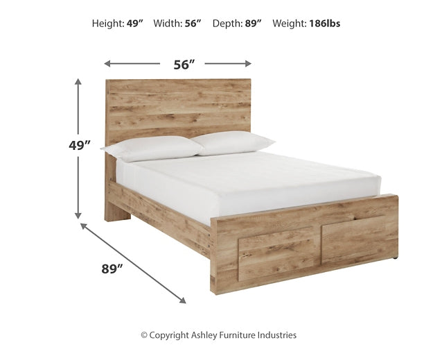 Hyanna Full Panel Storage Bed with Mirrored Dresser at Towne & Country Furniture (AL) furniture, home furniture, home decor, sofa, bedding