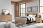 Hyanna King Panel Storage Bed with Mirrored Dresser at Towne & Country Furniture (AL) furniture, home furniture, home decor, sofa, bedding