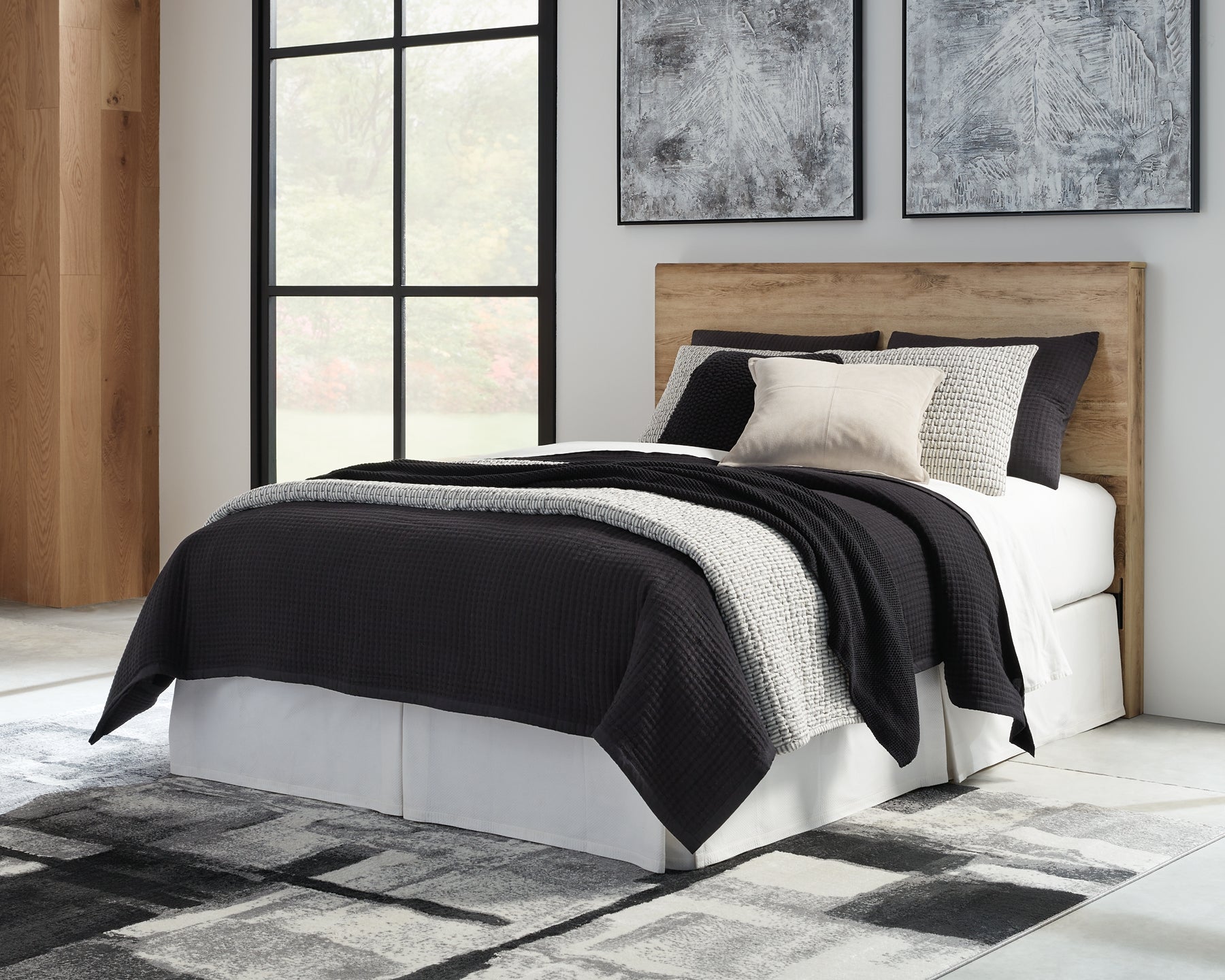 Hyanna Queen Panel Headboard with Mirrored Dresser and Nightstand at Towne & Country Furniture (AL) furniture, home furniture, home decor, sofa, bedding