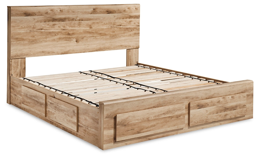 Hyanna Queen Panel Storage Bed with Mirrored Dresser and Chest at Towne & Country Furniture (AL) furniture, home furniture, home decor, sofa, bedding
