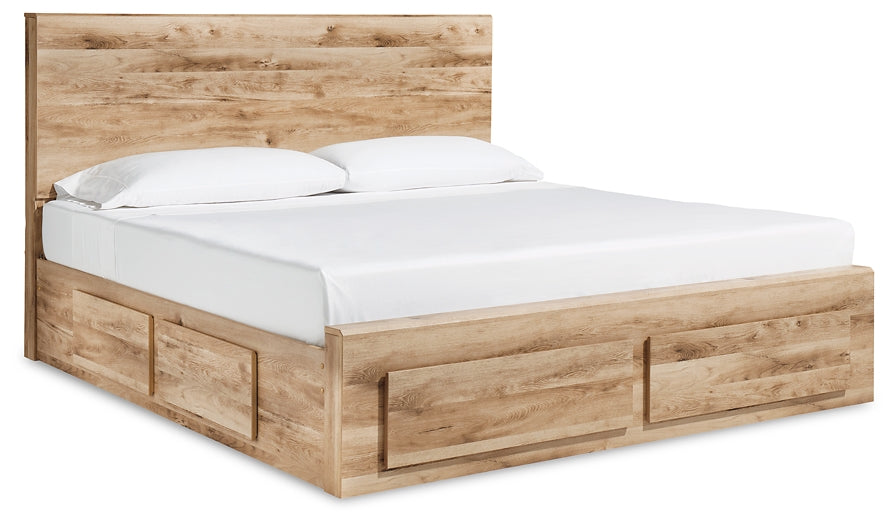 Hyanna Queen Panel Storage Bed with Mirrored Dresser and Chest at Towne & Country Furniture (AL) furniture, home furniture, home decor, sofa, bedding