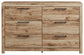 Hyanna Six Drawer Dresser at Towne & Country Furniture (AL) furniture, home furniture, home decor, sofa, bedding
