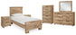 Hyanna Twin Panel Bed with Mirrored Dresser, Chest and 2 Nightstands at Towne & Country Furniture (AL) furniture, home furniture, home decor, sofa, bedding