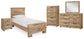 Hyanna Twin Panel Bed with Mirrored Dresser, Chest and Nightstand at Towne & Country Furniture (AL) furniture, home furniture, home decor, sofa, bedding