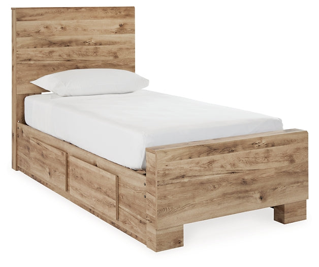 Hyanna Twin Panel Bed with Storage with Mirrored Dresser and Chest at Towne & Country Furniture (AL) furniture, home furniture, home decor, sofa, bedding