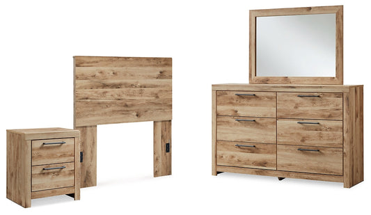 Hyanna Twin Panel Headboard with Mirrored Dresser and Nightstand at Towne & Country Furniture (AL) furniture, home furniture, home decor, sofa, bedding