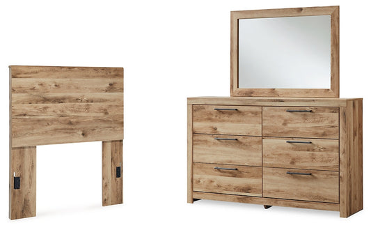 Hyanna Twin Panel Headboard with Mirrored Dresser at Towne & Country Furniture (AL) furniture, home furniture, home decor, sofa, bedding