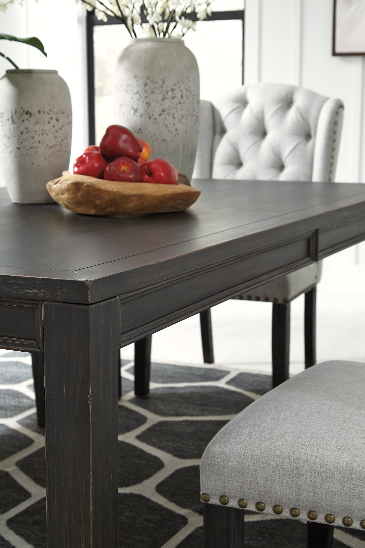 Jeanette Rectangular Dining Room Table at Towne & Country Furniture (AL) furniture, home furniture, home decor, sofa, bedding