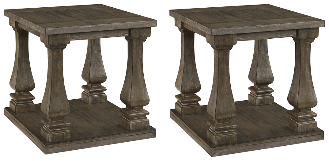 Johnelle 2 End Tables at Towne & Country Furniture (AL) furniture, home furniture, home decor, sofa, bedding