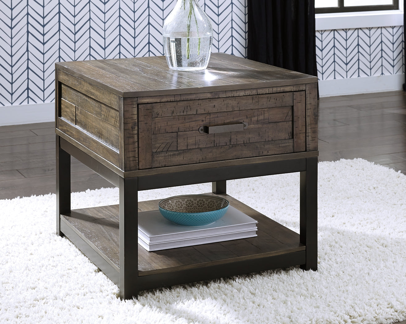 Johurst Coffee Table with 1 End Table at Towne & Country Furniture (AL) furniture, home furniture, home decor, sofa, bedding
