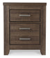 Juararo California King Panel Bed with Mirrored Dresser, Chest and 2 Nightstands at Towne & Country Furniture (AL) furniture, home furniture, home decor, sofa, bedding