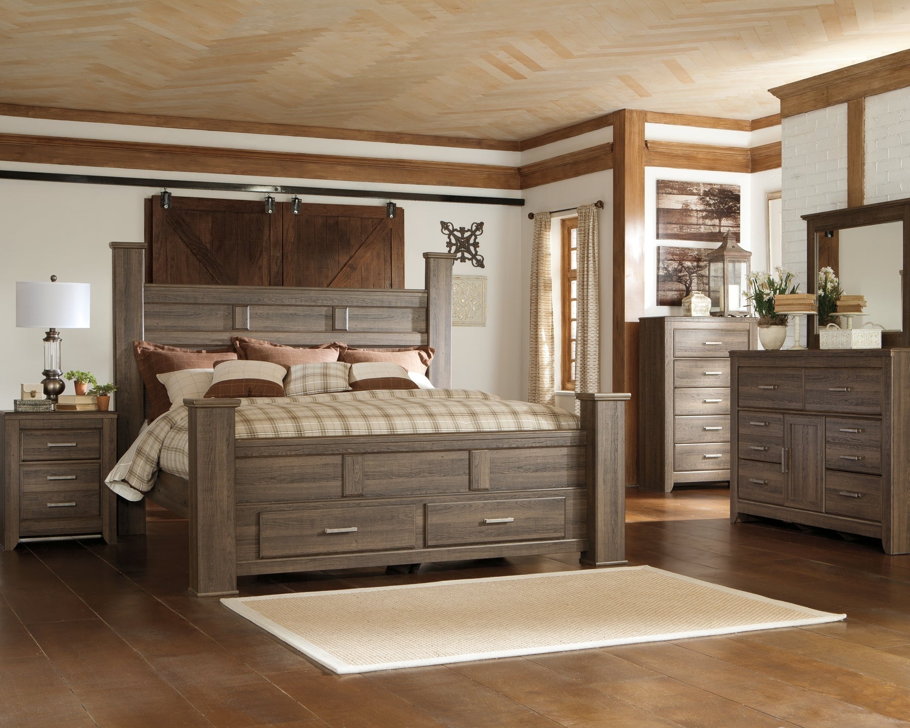 Juararo Dresser and Mirror at Towne & Country Furniture (AL) furniture, home furniture, home decor, sofa, bedding