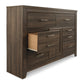 Juararo Dresser and Mirror at Towne & Country Furniture (AL) furniture, home furniture, home decor, sofa, bedding