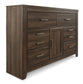 Juararo Dresser and Mirror at Towne & Country Furniture (AL) furniture, home furniture, home decor, sofa, bedding