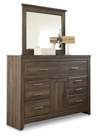 Juararo Dresser and Mirror at Towne & Country Furniture (AL) furniture, home furniture, home decor, sofa, bedding