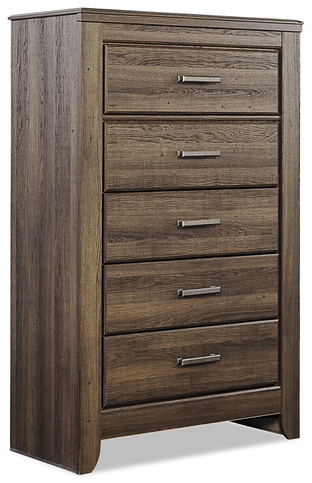 Juararo Queen Panel Bed with Mirrored Dresser and Chest at Towne & Country Furniture (AL) furniture, home furniture, home decor, sofa, bedding