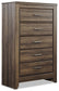 Juararo Queen Panel Bed with Mirrored Dresser and Chest at Towne & Country Furniture (AL) furniture, home furniture, home decor, sofa, bedding