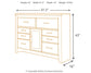 Juararo Six Drawer Dresser at Towne & Country Furniture (AL) furniture, home furniture, home decor, sofa, bedding