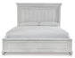 Kanwyn Queen Panel Bed with Mirrored Dresser, Chest and Nightstand at Towne & Country Furniture (AL) furniture, home furniture, home decor, sofa, bedding