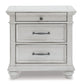 Kanwyn Queen Panel Bed with Mirrored Dresser, Chest and Nightstand at Towne & Country Furniture (AL) furniture, home furniture, home decor, sofa, bedding