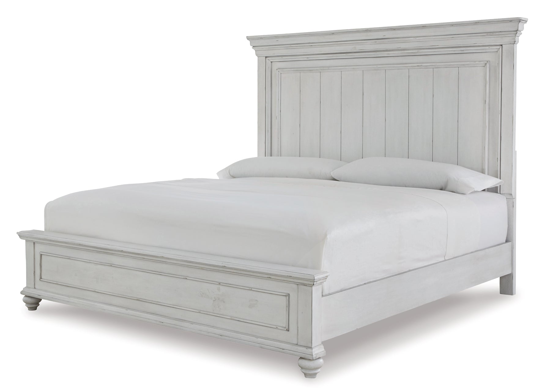 Kanwyn Queen Panel Bed with Mirrored Dresser and 2 Nightstands at Towne & Country Furniture (AL) furniture, home furniture, home decor, sofa, bedding