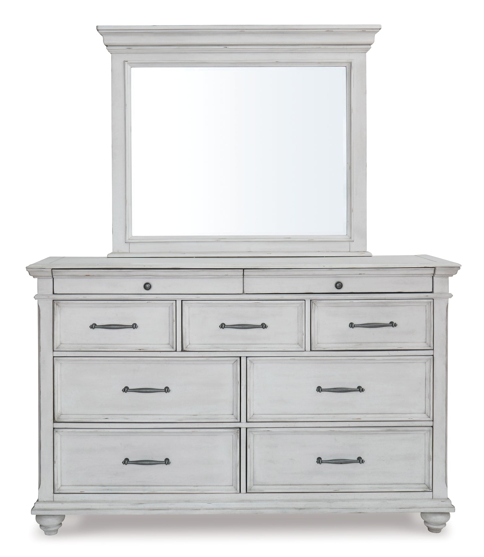 Kanwyn Queen Panel Bed with Storage with Mirrored Dresser and 2 Nightstands at Towne & Country Furniture (AL) furniture, home furniture, home decor, sofa, bedding