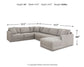 Katany 6-Piece Sectional with Chaise at Towne & Country Furniture (AL) furniture, home furniture, home decor, sofa, bedding