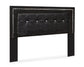 Kaydell King/California King Upholstered Panel Headboard with Mirrored Dresser at Towne & Country Furniture (AL) furniture, home furniture, home decor, sofa, bedding