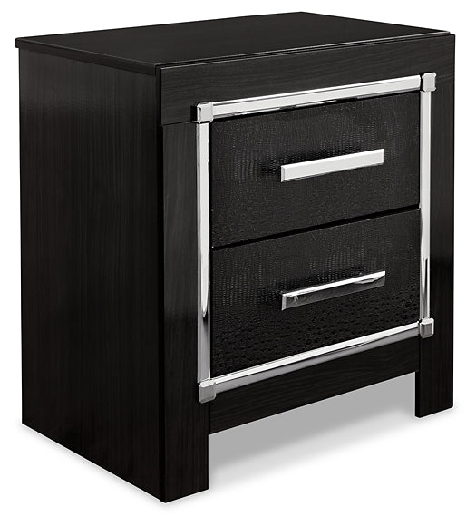 Kaydell King Upholstered Panel Storage Platform Bed with Mirrored Dresser and 2 Nightstands at Towne & Country Furniture (AL) furniture, home furniture, home decor, sofa, bedding