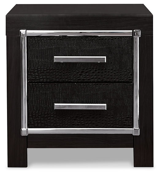 Kaydell King Upholstered Panel Storage Platform Bed with Mirrored Dresser and 2 Nightstands at Towne & Country Furniture (AL) furniture, home furniture, home decor, sofa, bedding